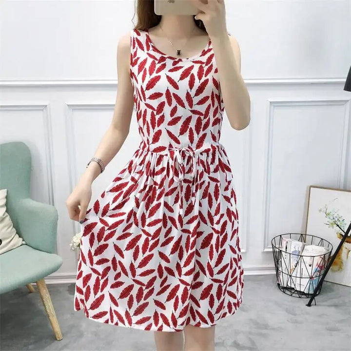 Drune | Chic Floral Kleid Eleganz