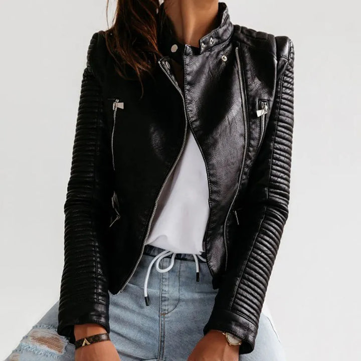 Drune | Leder Bikerjacke Cool & Stylisch