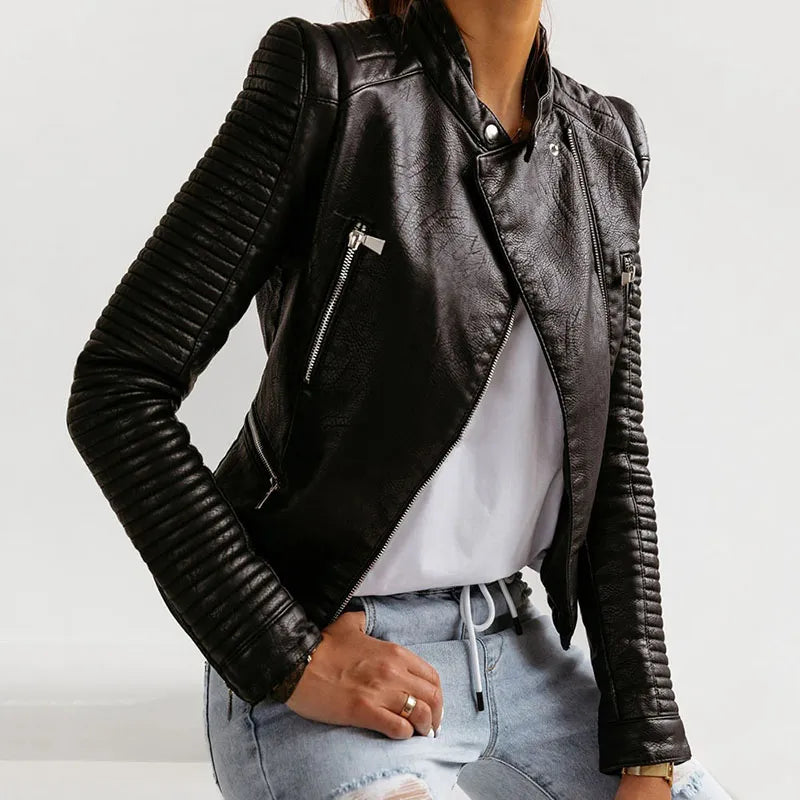 Drune | Leder Bikerjacke - Cool & Stilvoll