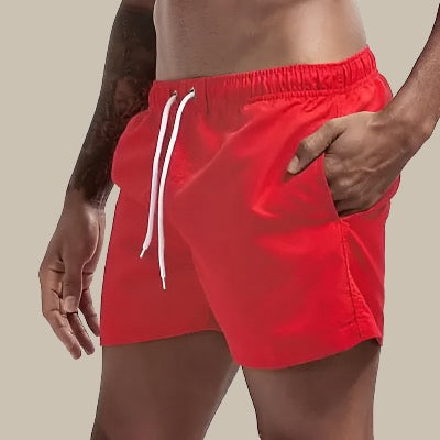 Drune | Herren Schwimmshorts Schnelltrocknend und Basic