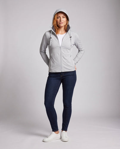 Damen atmungsaktive Trainingsjacke Drune