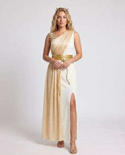 Damen Antikes Göttinnen Kleid Drune