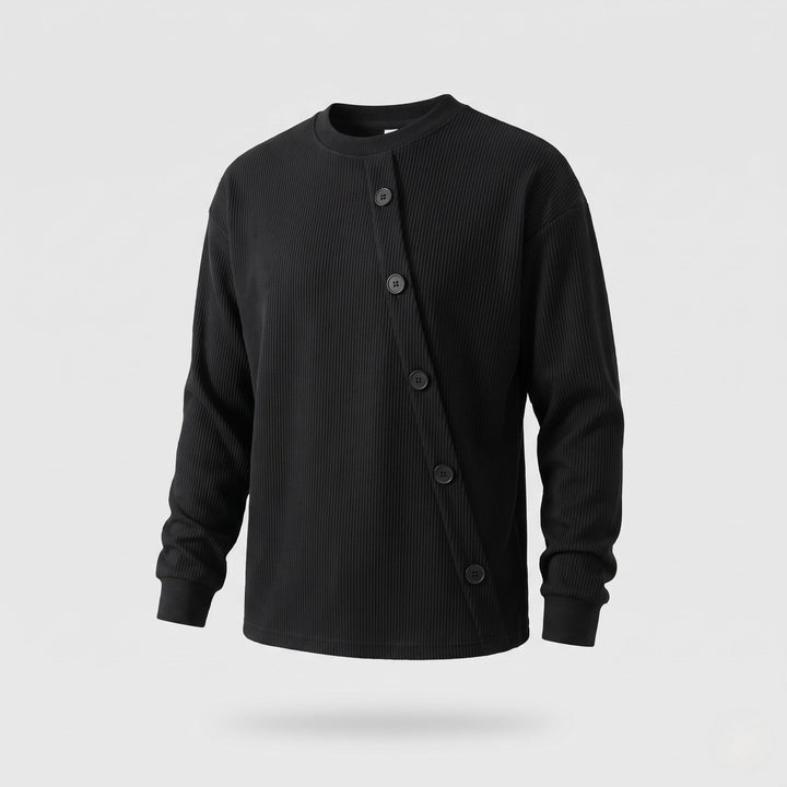 Herren Modische Schal-Ärmel Bluse Drune