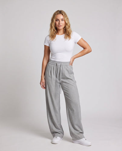 Damen Elegante und weite Loose-Fit Stoffhose Drune