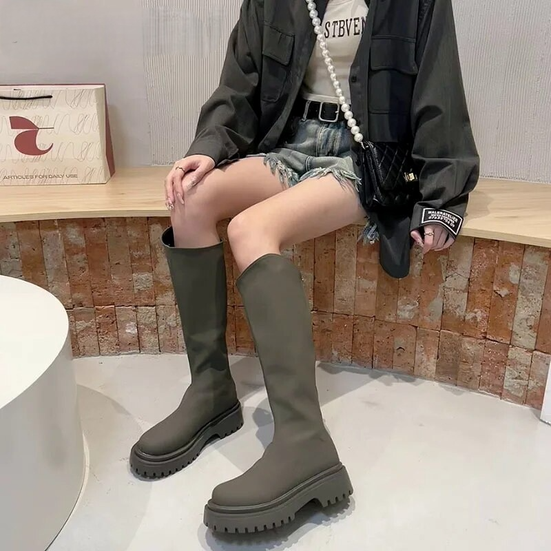 Drune | Lange Stiefel