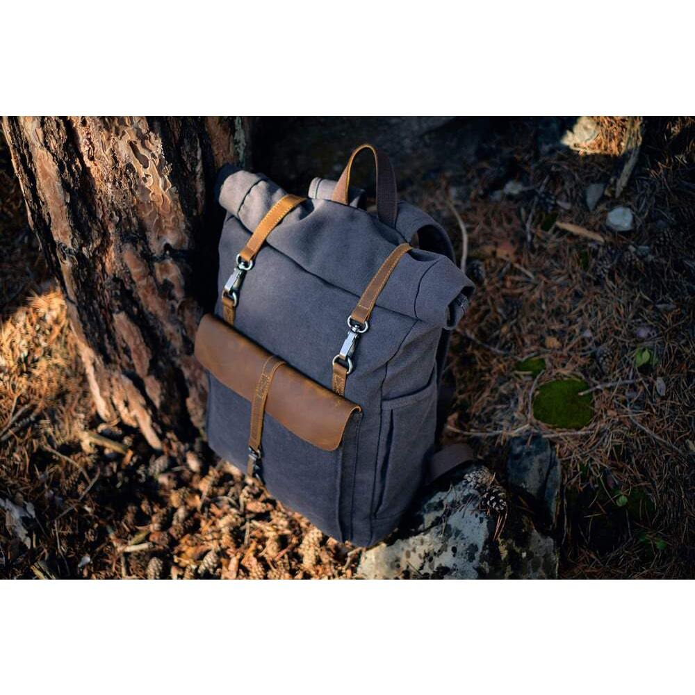 Drune | Canvas Rucksack - NordicaStyle - Zeitlos und Nachhaltig für Abenteurer