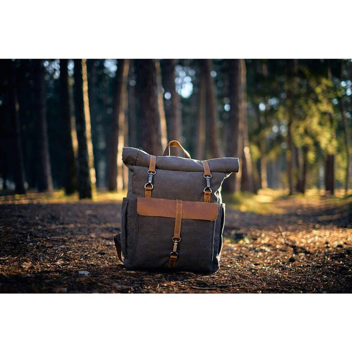 Drune | Canvas Rucksack - NordicaStyle - Zeitlos und Nachhaltig für Abenteurer