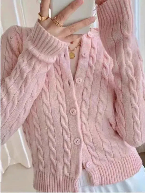 Drune | Twist Damen Strickjacke Pullover