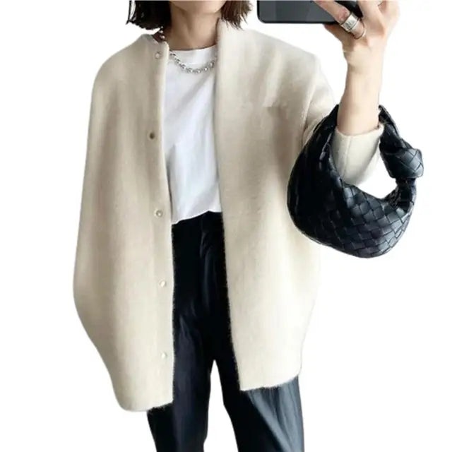 Drune | Retro Strick-Cardigan - Vintage-inspirierte gemütliche Schicht