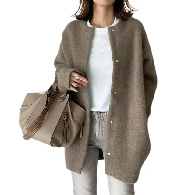 Drune | Retro Strick-Cardigan - Vintage-inspirierte gemütliche Schicht