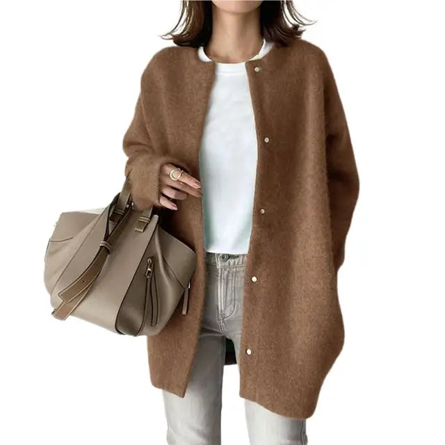 Drune | Retro Strick-Cardigan - Vintage-inspirierte gemütliche Schicht