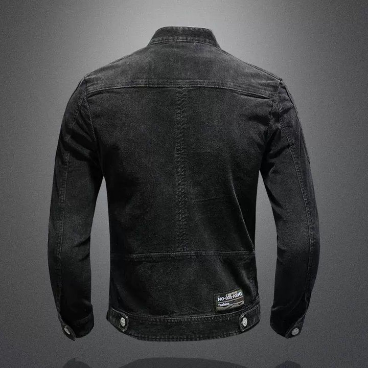 Drune | Herren Stehkragenjacke - Mit Reißverschluss