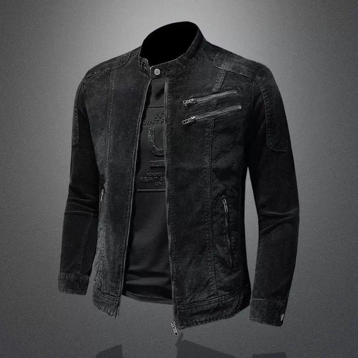 Drune | Herren Stehkragenjacke - Mit Reißverschluss