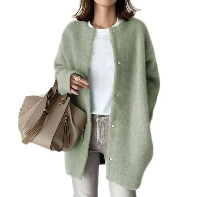 Drune | Retro Strick-Cardigan - Vintage-inspirierte gemütliche Schicht