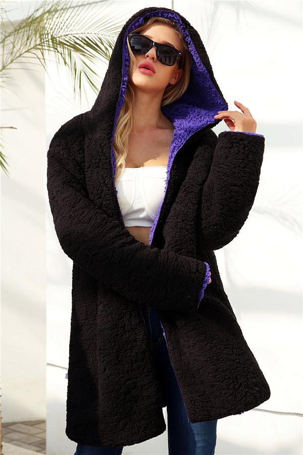 Drune | Kunst Lammwoll Dicke Jacke