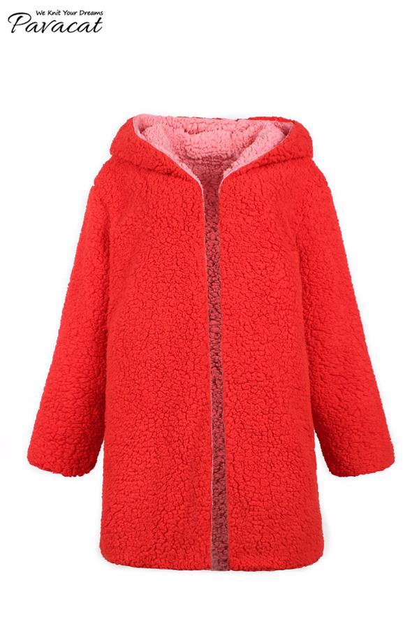 Drune | Kunst Lammwoll Dicke Jacke