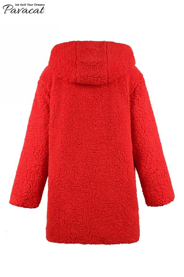 Drune | Kunst Lammwoll Dicke Jacke