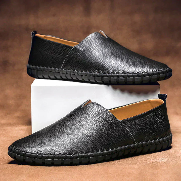 Drune Elegante Herren Leder Loafer - Klassisch & Bequem