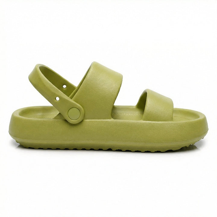 Drune | Orthopädische Sandalen Comfort Plus Pantoletten mit Doppelriemen Gepolsterte, Lässige Slip-On-Sandalen