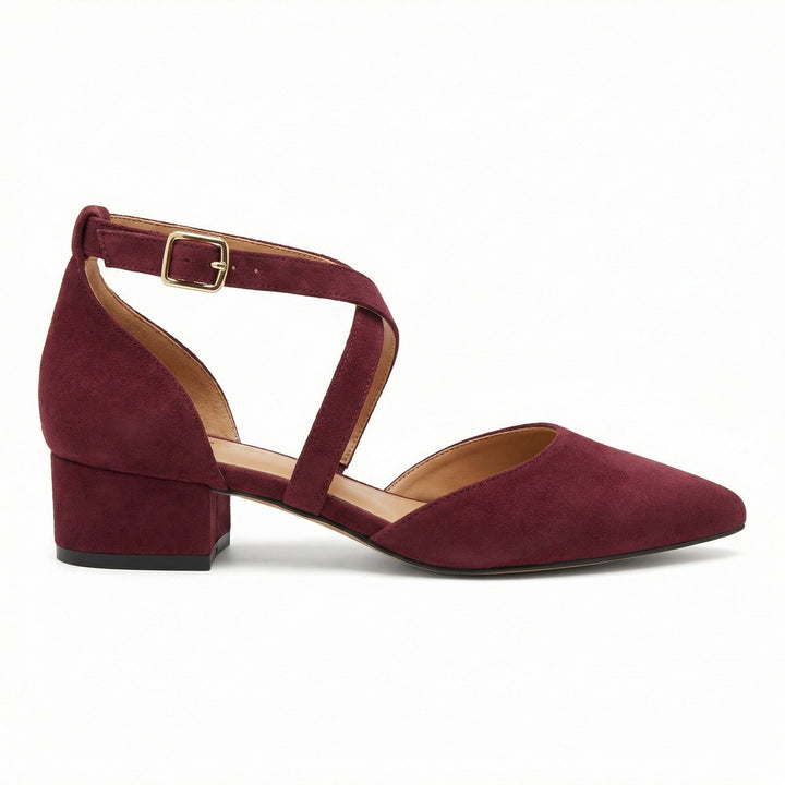 Drune | Modische Flache Sandalen mit Spitzer Spitze