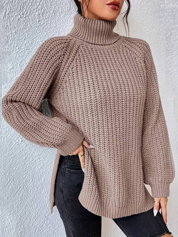 Drune | Gestrickter Pullover in Übergröße Damen