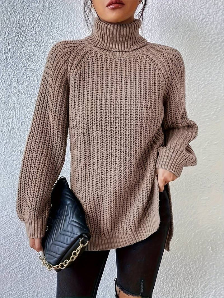 Drune | Gestrickter Pullover in Übergröße Damen