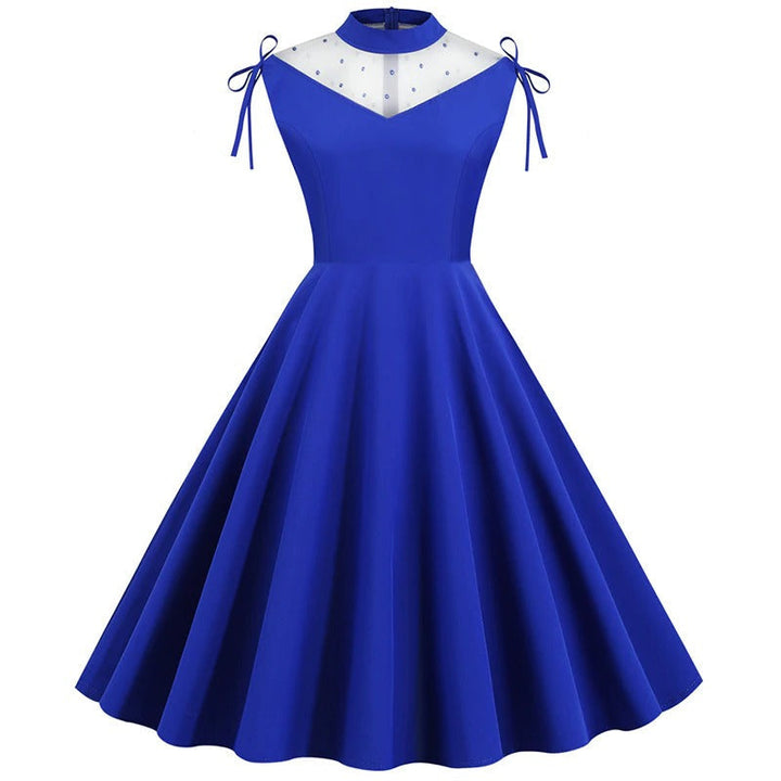 Drune | Vintage Kleid Blauer Zeremonie