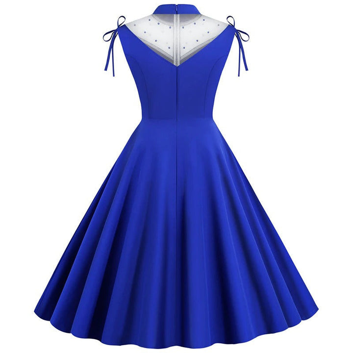 Drune | Vintage Kleid Blauer Zeremonie