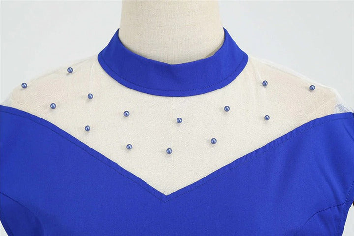 Drune | Vintage Kleid Blauer Zeremonie