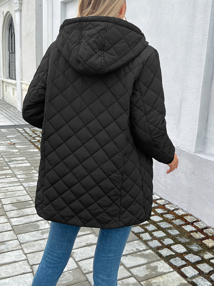 Drune | Gepolsterte Puffy-Jacke mit Reißverschluss