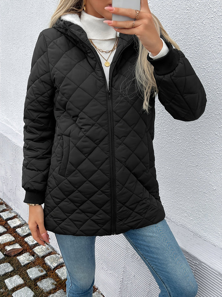Drune | Gepolsterte Puffy-Jacke mit Reißverschluss