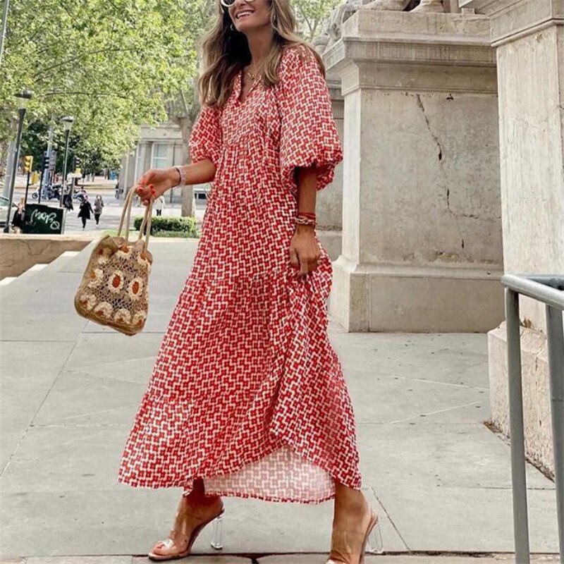 Drune | Retro Print Kleid