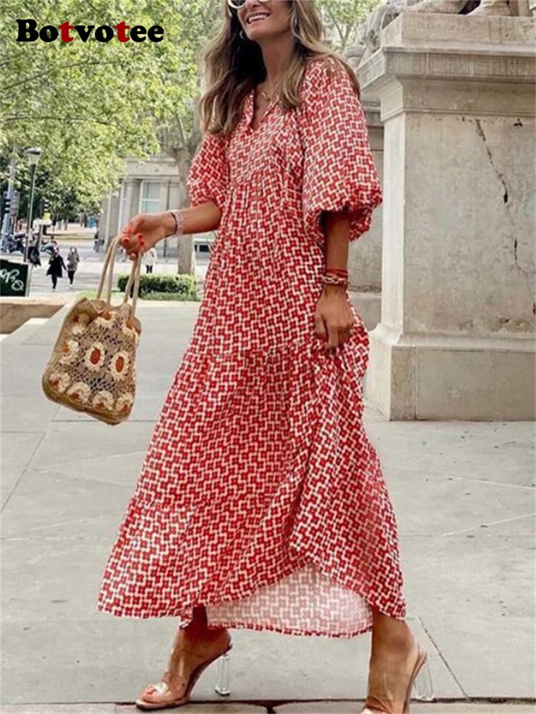 Drune | Retro Print Kleid