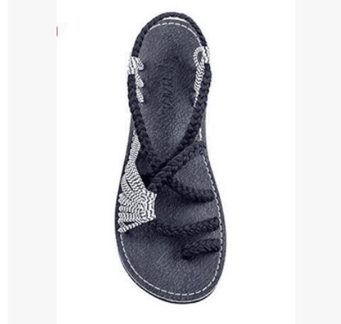 Drune | Seil Knoten Fußflachsandalen
