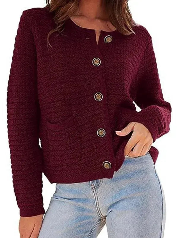 Drune | Eleganter Damen Strickjacke Pullover