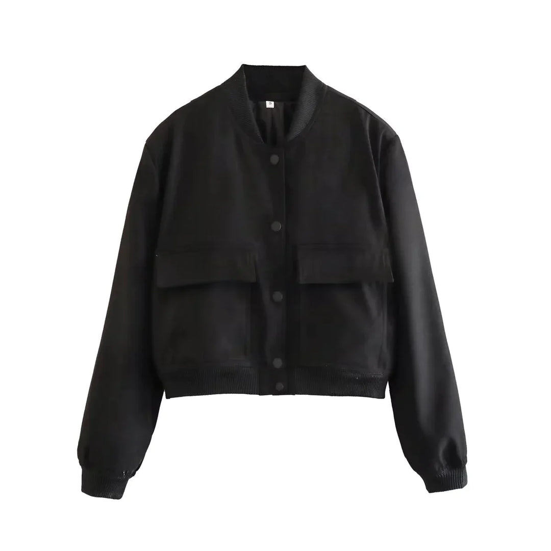 Drune | Samt Bomberjacke