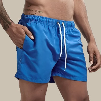 Drune | Herren Schwimmshorts Schnelltrocknend und Basic