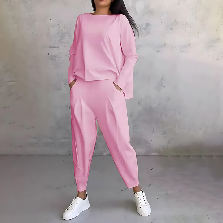 Drune | Lässiges Herbst 2-teiliges Set für Frauen