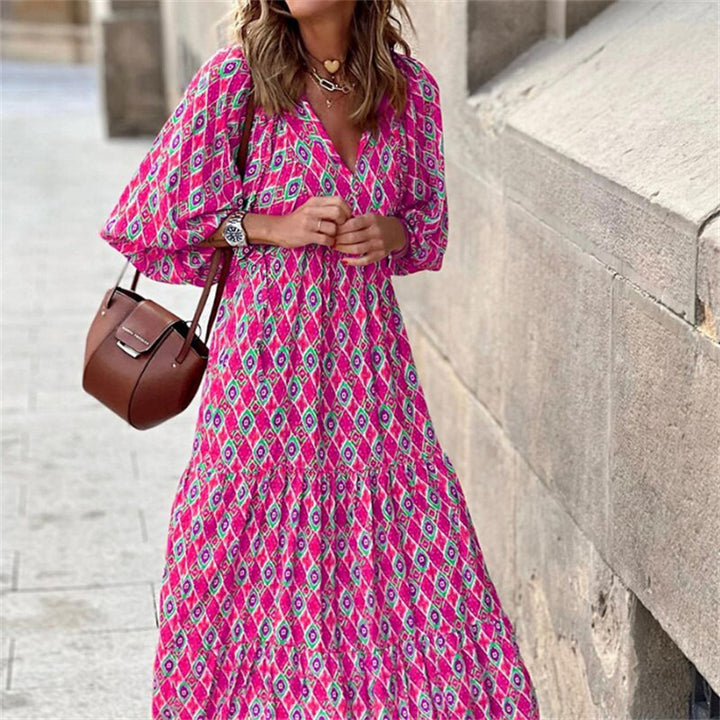 Drune | Retro Print Kleid