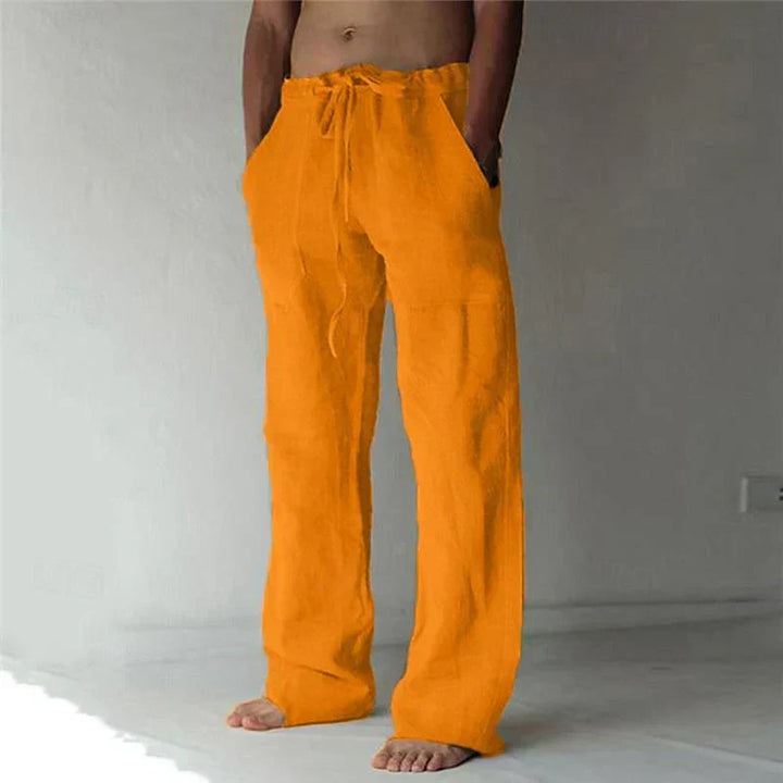 Drune | Lockere Leinenhose Für Herren