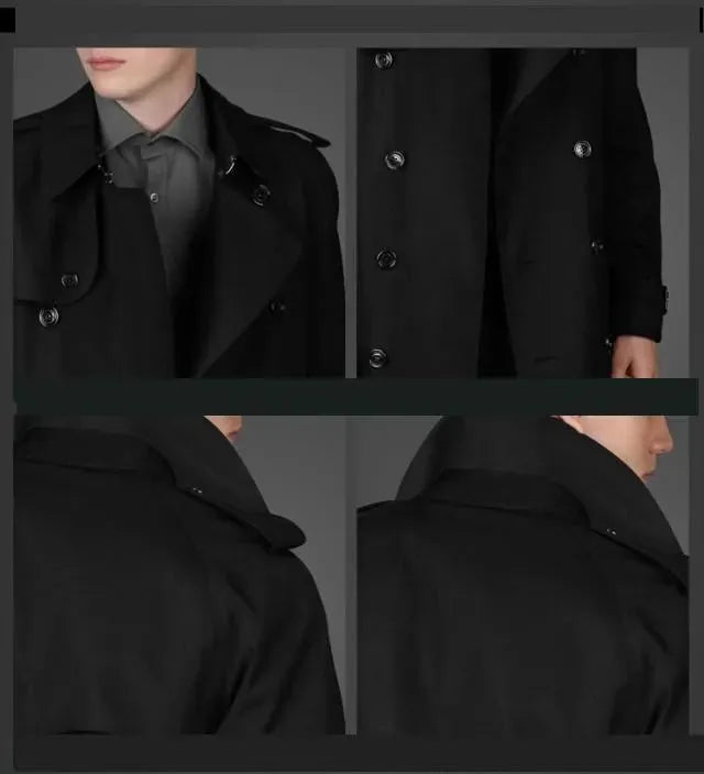 Drune | Laufsteg-Trenchcoat für Männer