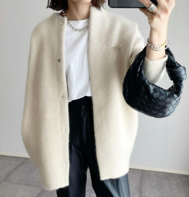 Drune | Strickjacke Elegante Strick Strickjacke Weich & Bequem