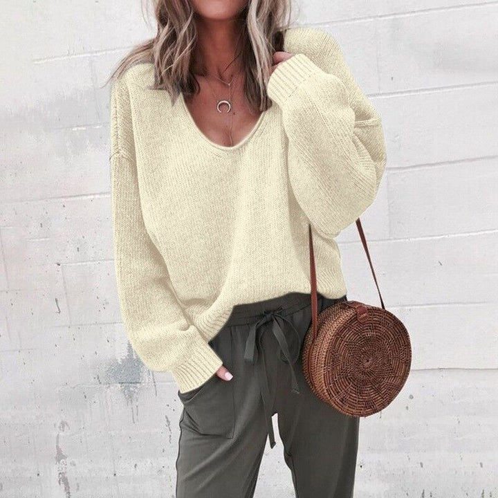 Drune | Pullover mit V-Ausschnitt