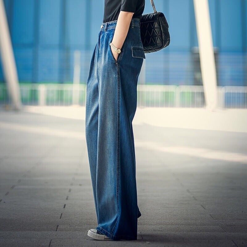 Drune | Elegante Denim Hose