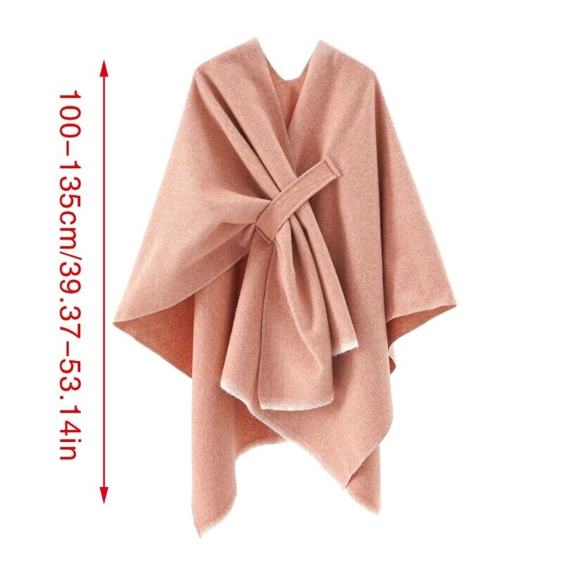 Drune | Kaschmir Poncho Retro & Stilvoll