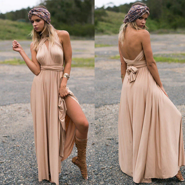 Drune | Stilvolles Multiway-Maxikleid