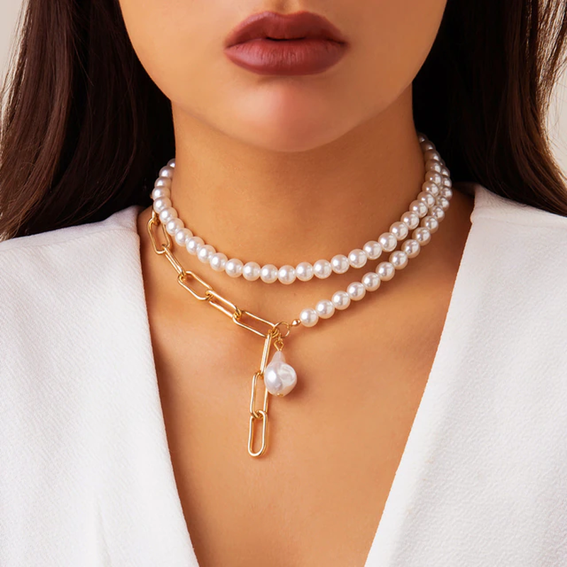 Drune | Set - eleganter geschichteter Damenschmuck