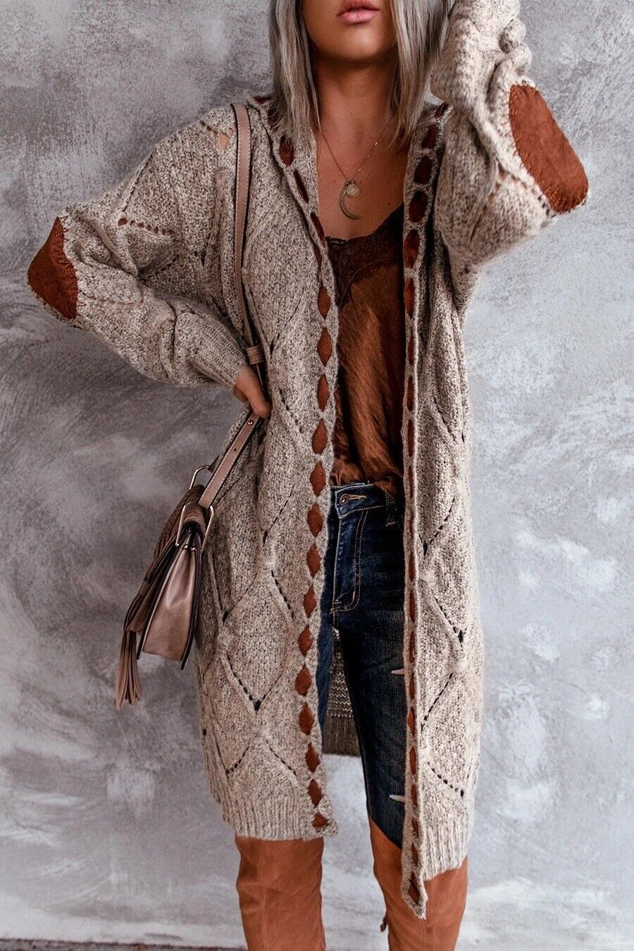 Drune | Strickjacke Lang & Stilvoll