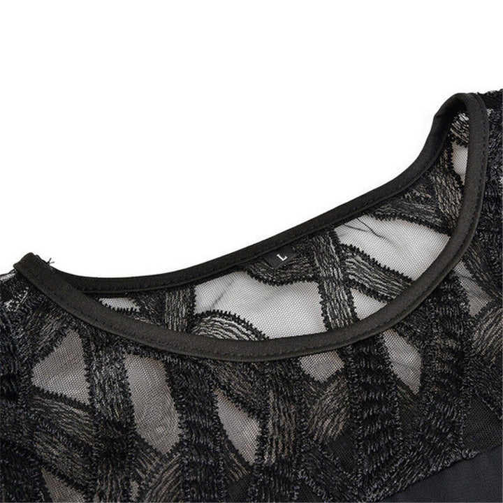 Drune Elegantes Midikleid in Übergröße