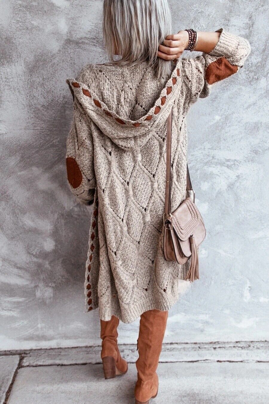 Drune | Strickjacke Lang & Stilvoll